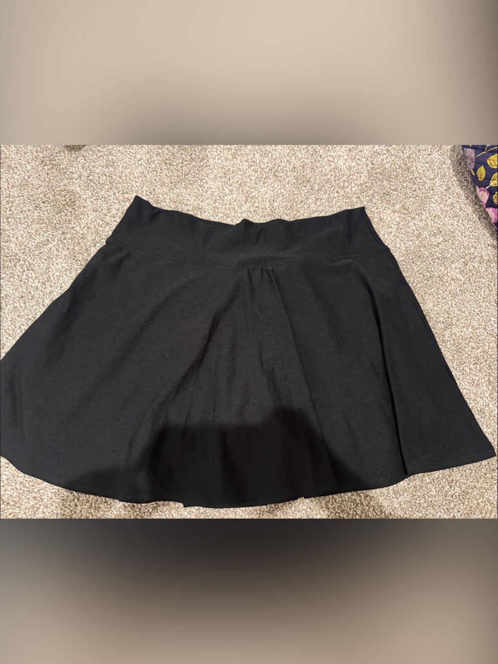 Old Navy Active Black Cloud+ Athletic Skort.
